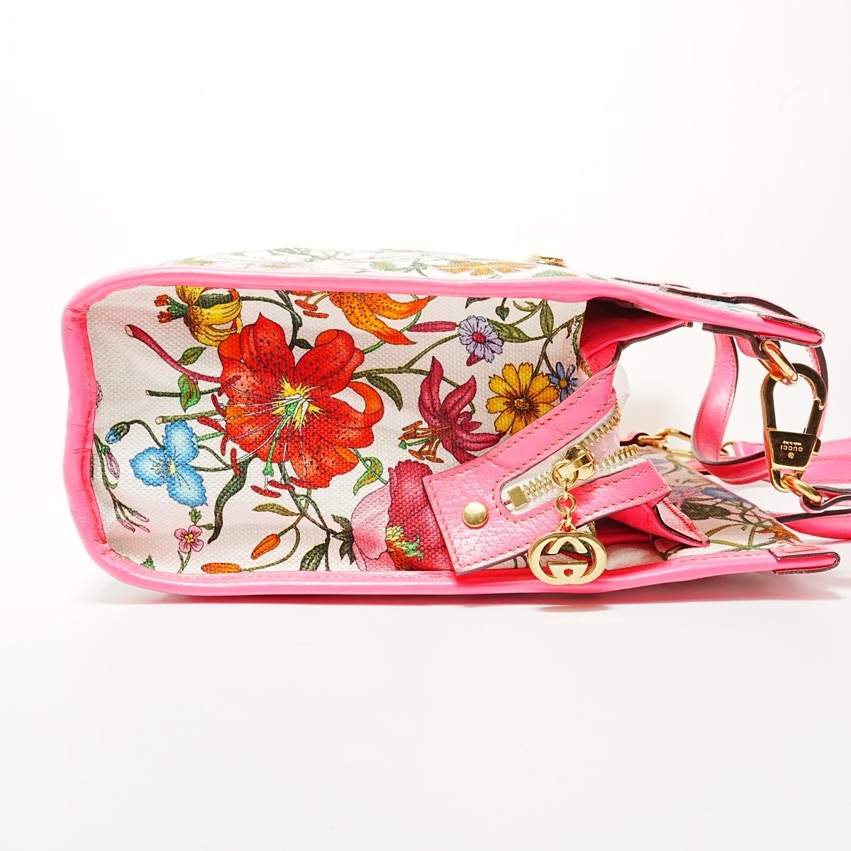 Gucci Handbag Flora Canvas 2-Way — view 4