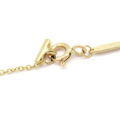 Tiffany & Co Necklace T Smile Pendant 18k Yellow Gold Diamond — view 4