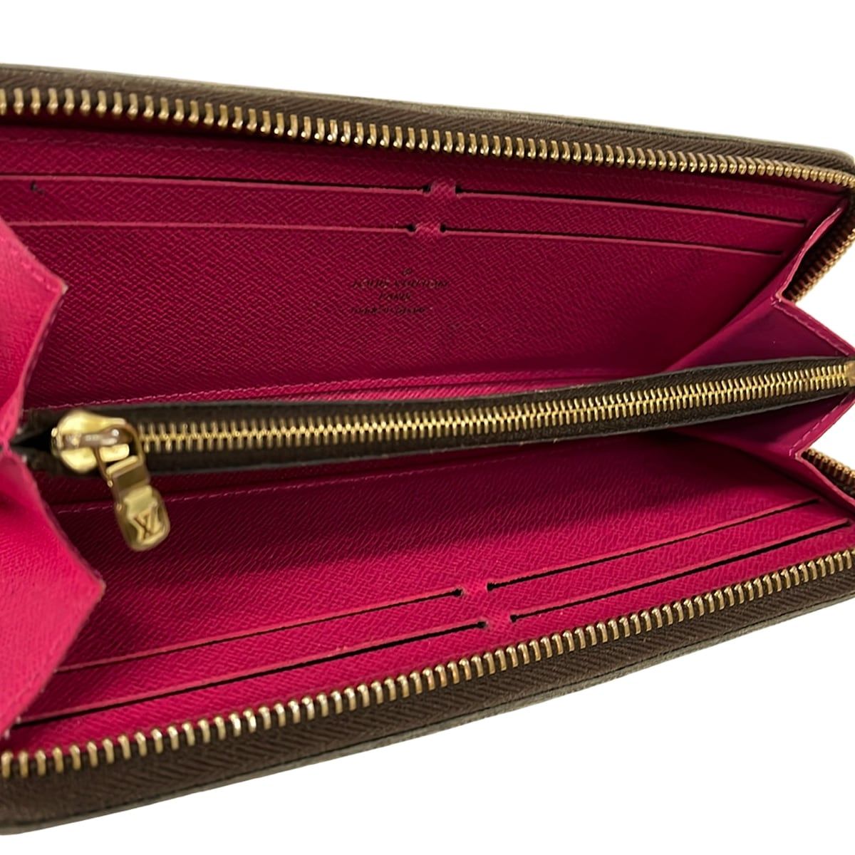 Louis Vuitton Wallet Monogram Portefeuille Clemence Fuchsia — view 3