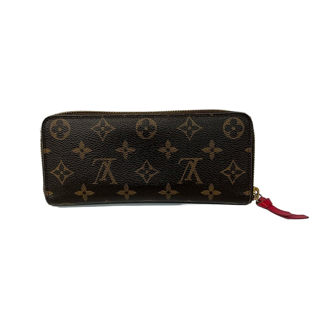 Louis Vuitton Wallet Monogram Portefeuille Clemence Fuchsia — view 2