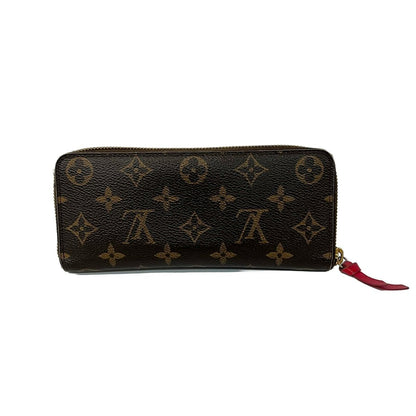 Louis Vuitton Wallet Monogram Portefeuille Clemence Fuchsia — view 2