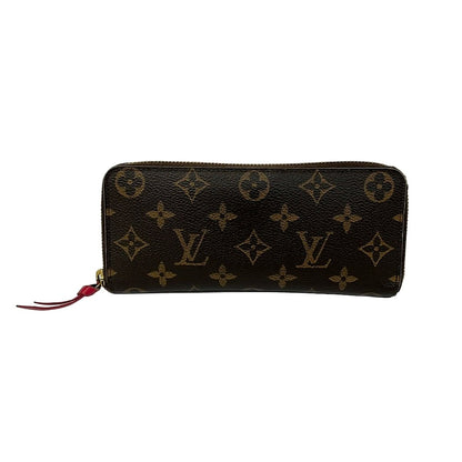 Louis Vuitton Wallet Monogram Portefeuille Clemence Fuchsia