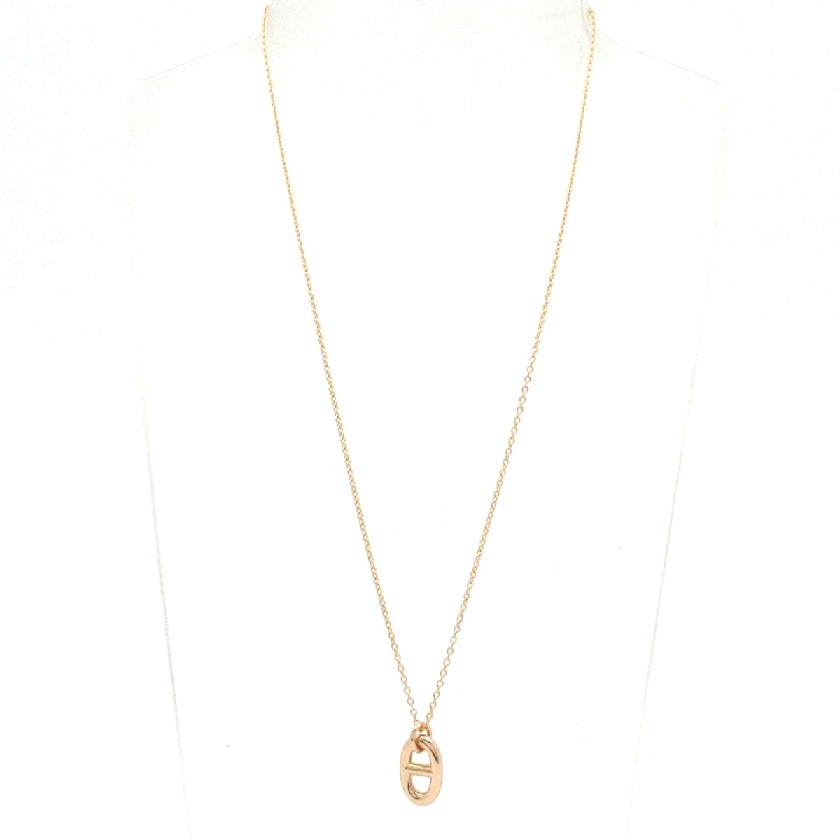 Hermes Necklace Farandole Chaine D'ancre 18k Pink Gold — view 2