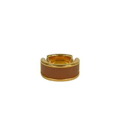 Hermes Ring XS Olympe PM Gold Brown — view 3