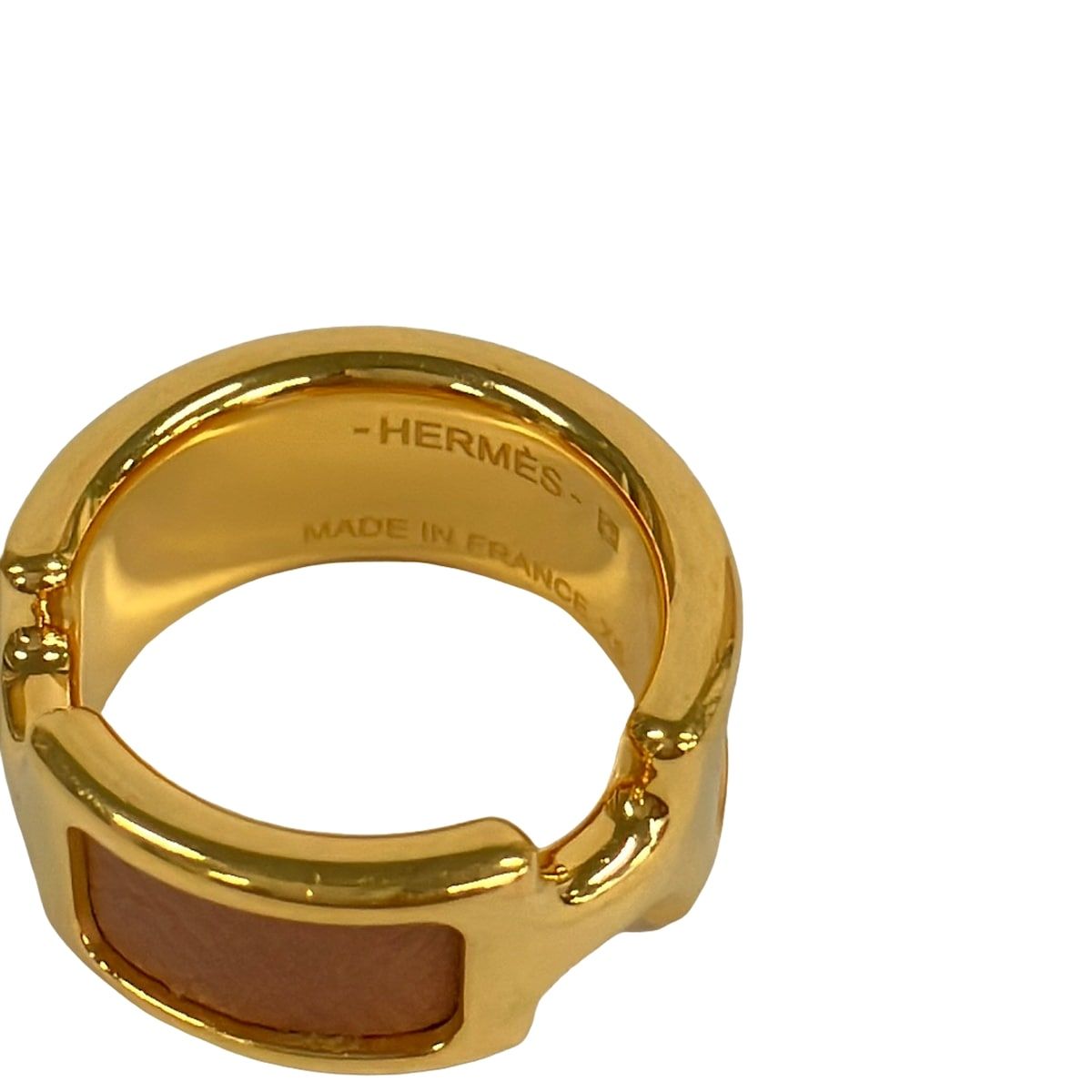 Hermes Ring XS Olympe PM Gold Brown — view 5