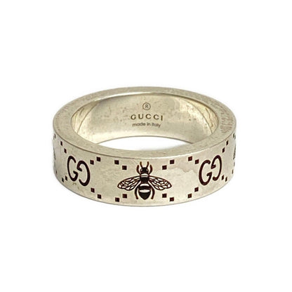 Gucci Ring GG Bee Gray Bing Silver