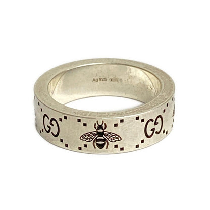 Gucci Ring GG Bee Gray Bing Silver — view 3