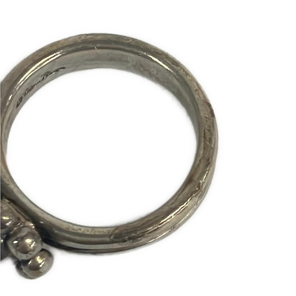Tiffany & Co Ring Joli Beads Flower Silver Gold Paloma Picasso — view 5
