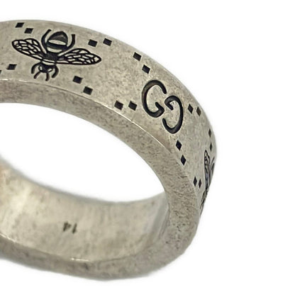 Gucci Ring GG Signature & Bee Silver Bee — view 5