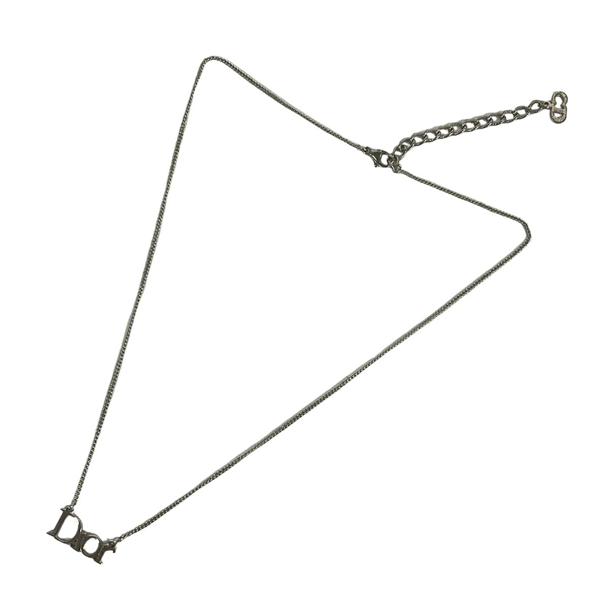Dior Necklace Silver Motif — view 2