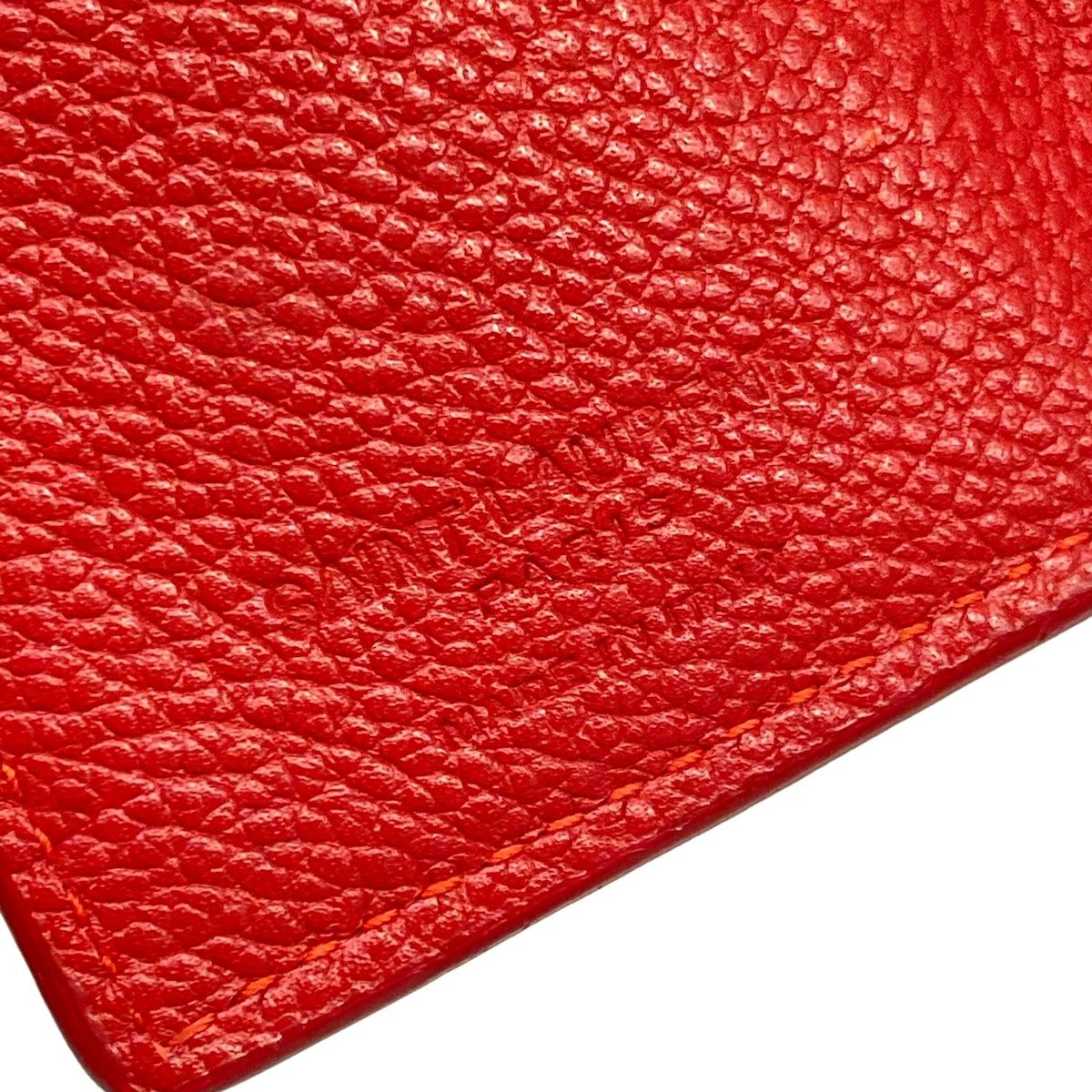 Saint Laurent Paris Trifold Wallet Tiny Red Leather — view 5