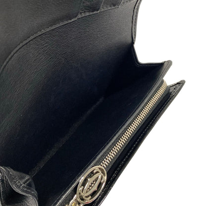 Cartier Bifold Wallet Happy Birthday Black L-shaped Zipper Leather — view 6