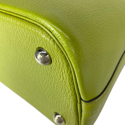 Hermes Handbag Bolide 31 Anis Green Silver — view 9