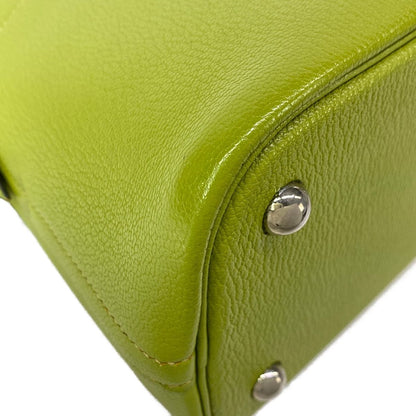 Hermes Handbag Bolide 31 Anis Green Silver — view 6
