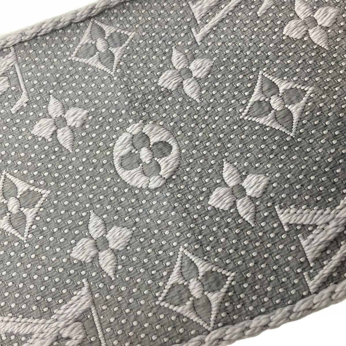 Louis Vuitton Scarf Echarpe Logo Mania Wool Silk — view 4