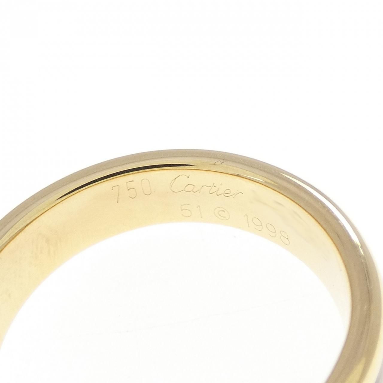Cartier Three Color Wedding Ring — view 3