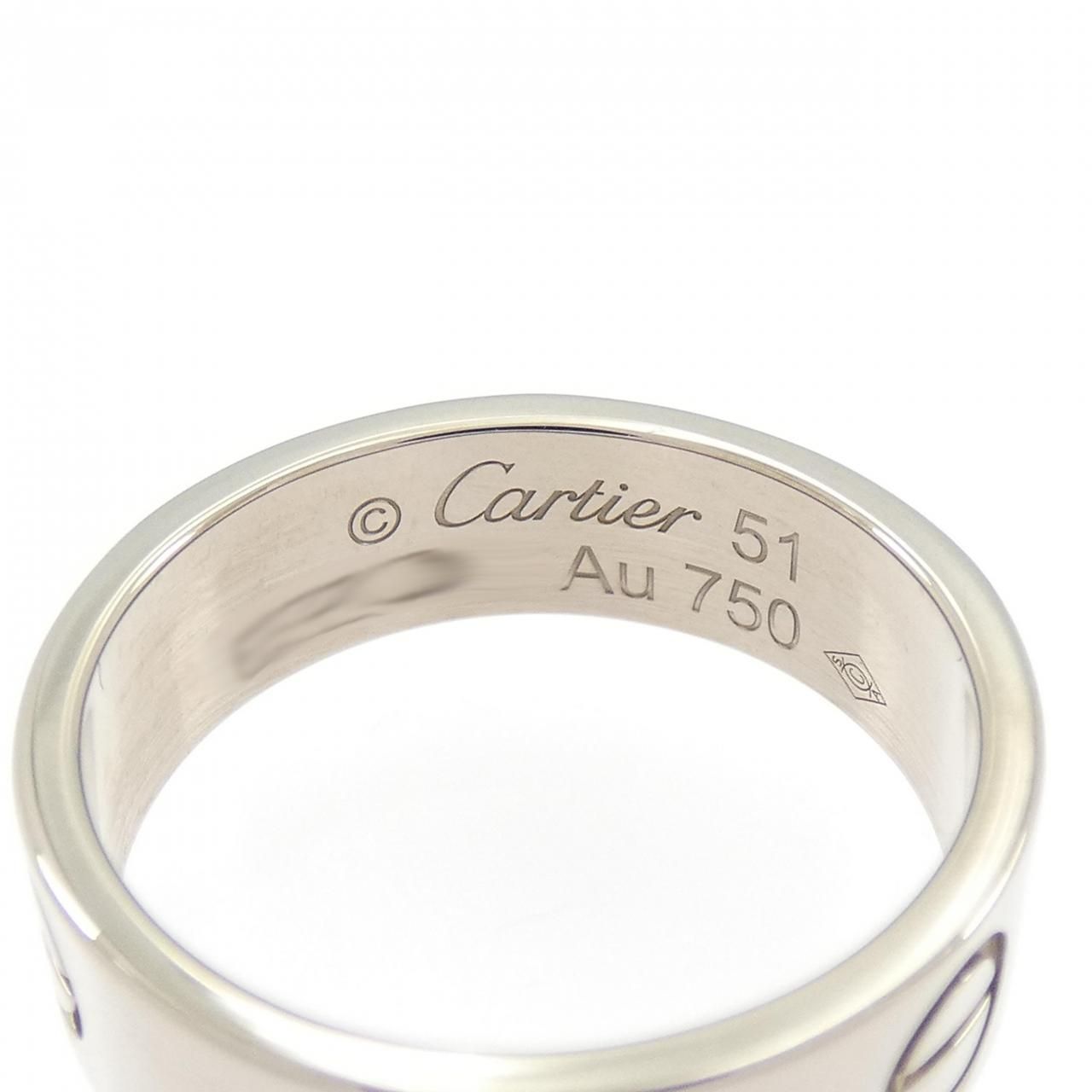 Cartier Love Ring White Gold — view 3