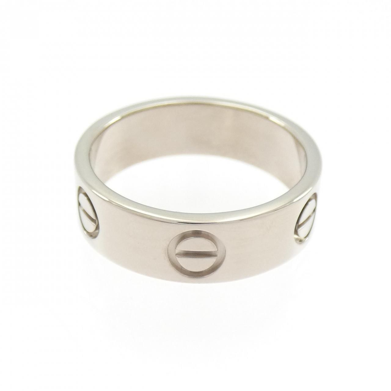 Cartier Love Ring White Gold — view 2