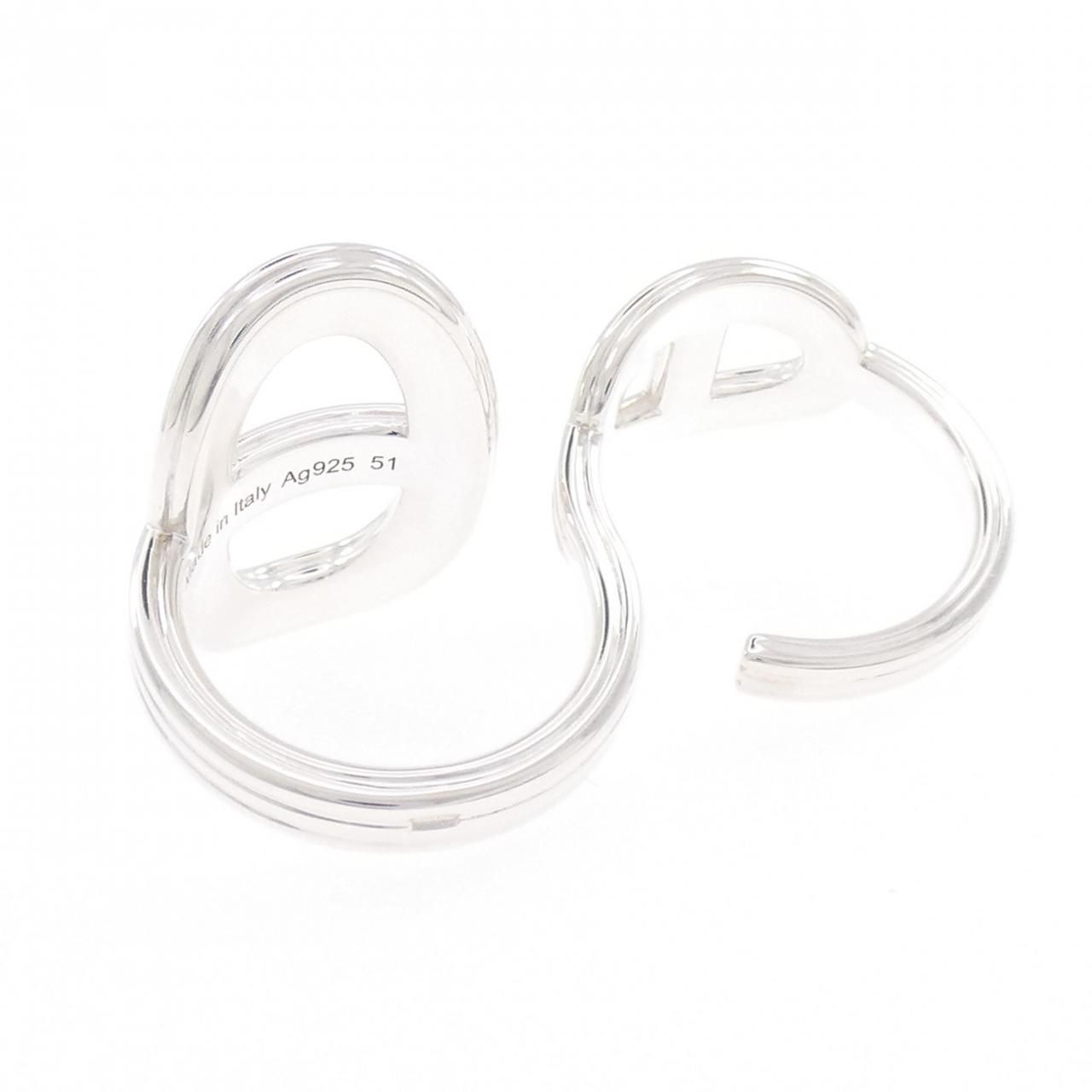 Hermes Chaine D'ancre Double Ring — view 3