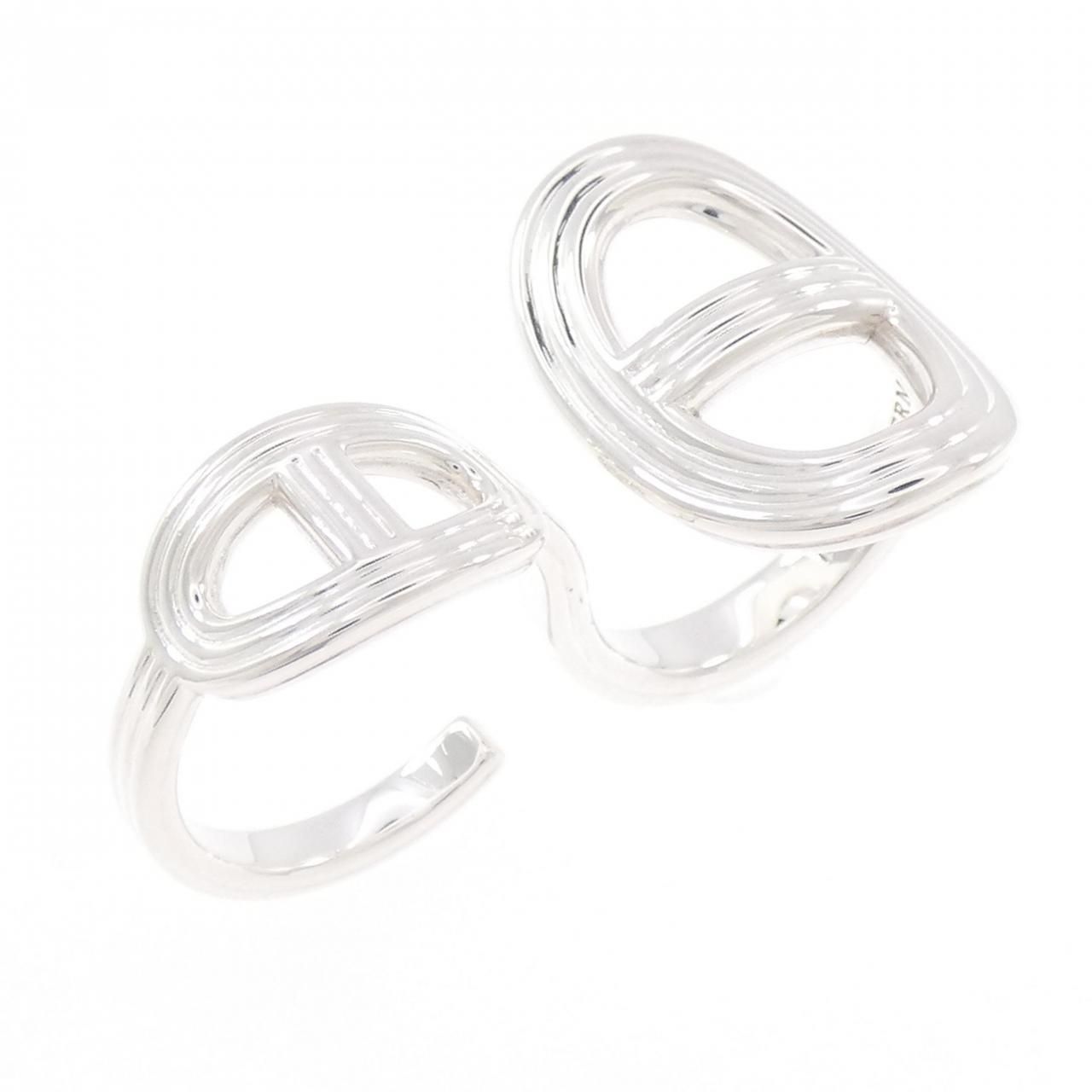 Hermes Chaine D'ancre Double Ring