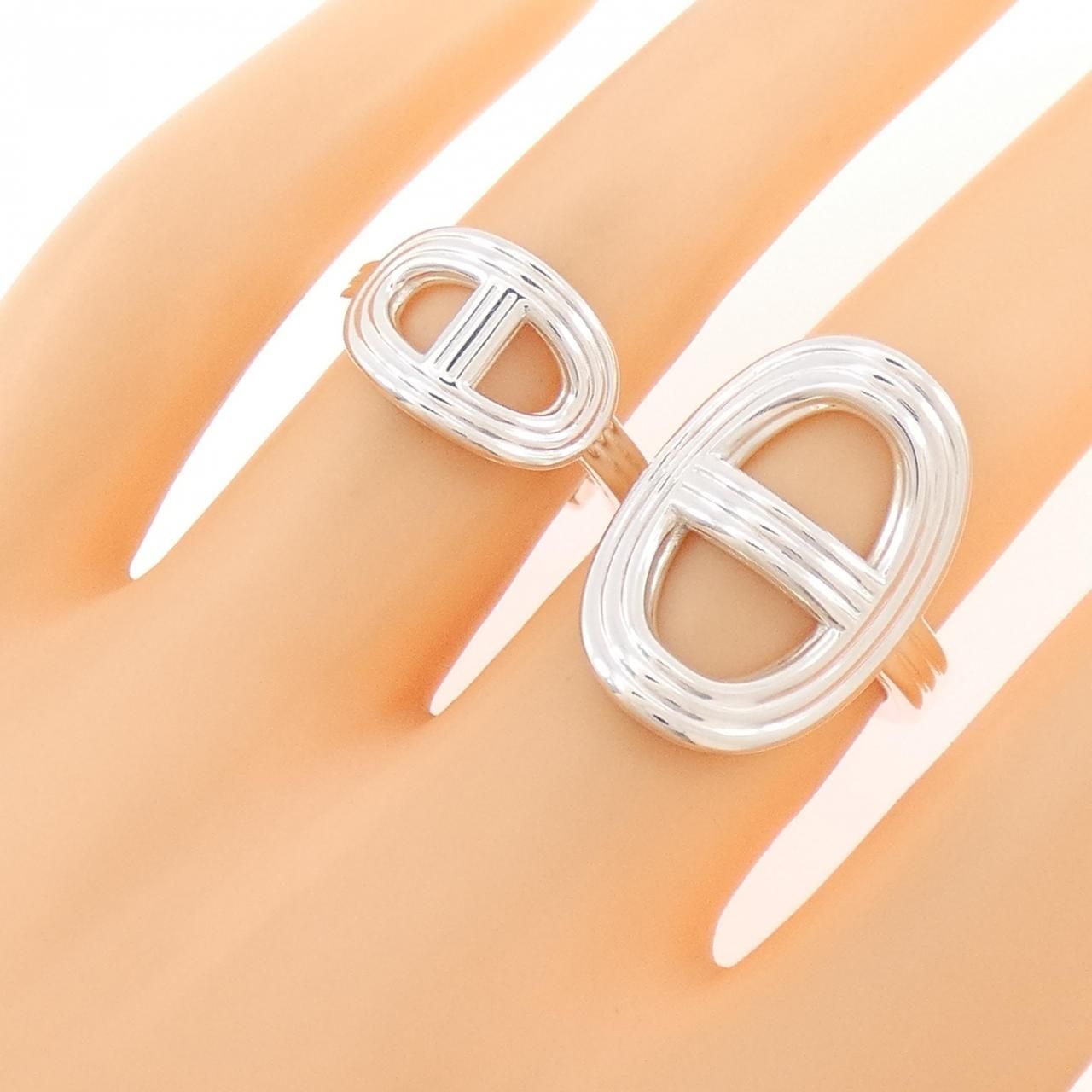 Hermes Chaine D'ancre Double Ring — view 5
