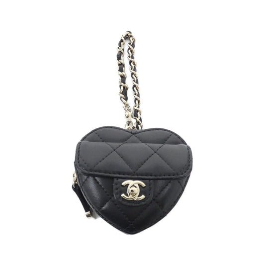 Chanel Bag Charm Keychain & Charms Black