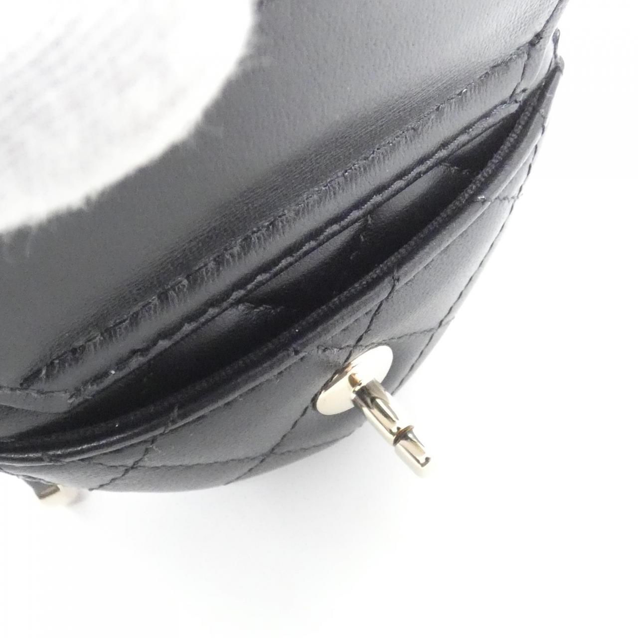 Chanel Bag Charm Keychain & Charms Black — view 8