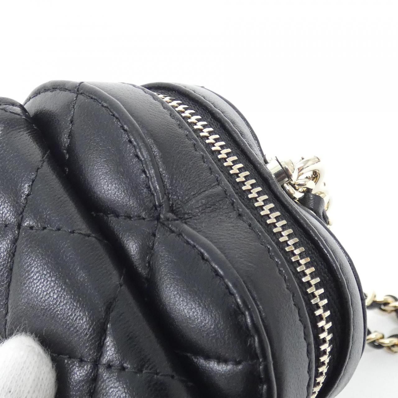 Chanel Bag Charm Keychain & Charms Black — view 4