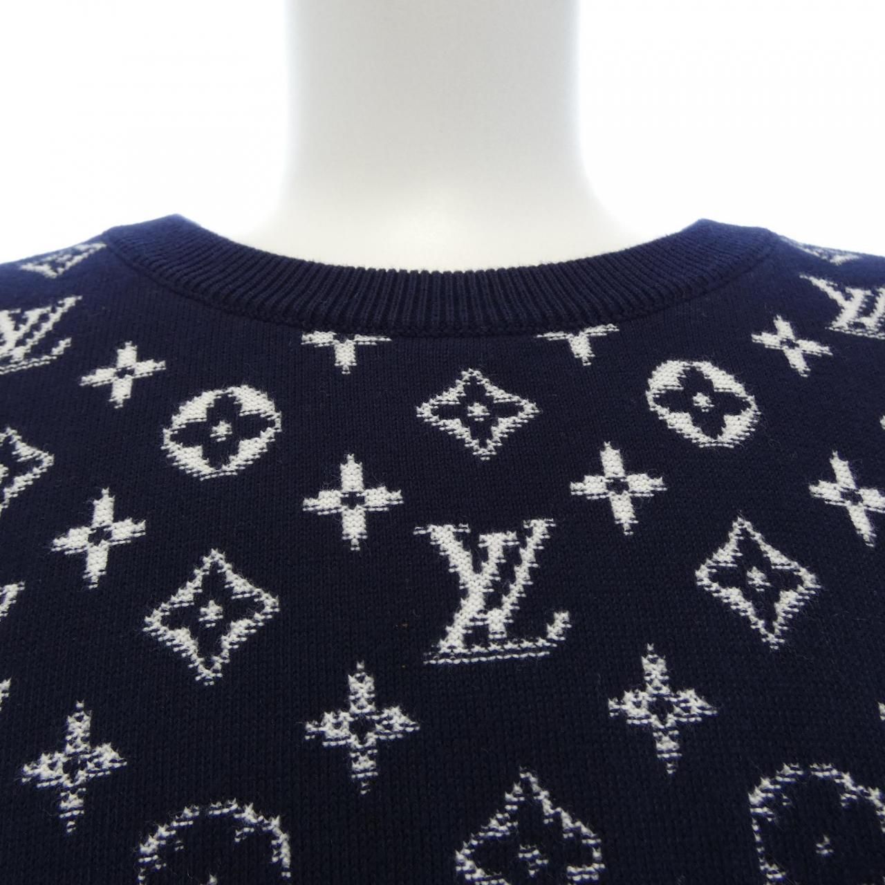 Louis Vuitton Gradient Cotton Crew Neck Knit Sweater — view 5