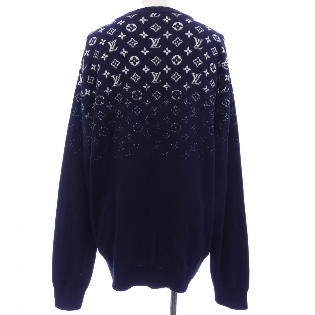 Louis Vuitton Gradient Cotton Crew Neck Knit Sweater — view 2