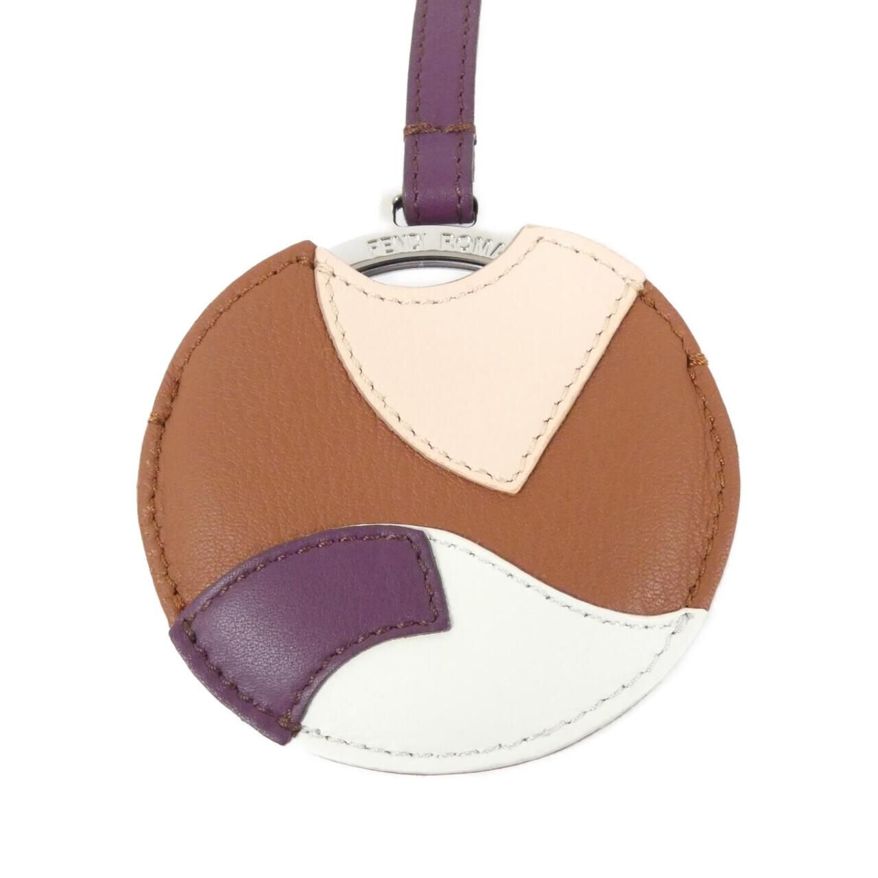 Fendi Bag Charm Keychain & Charms Brown — view 2