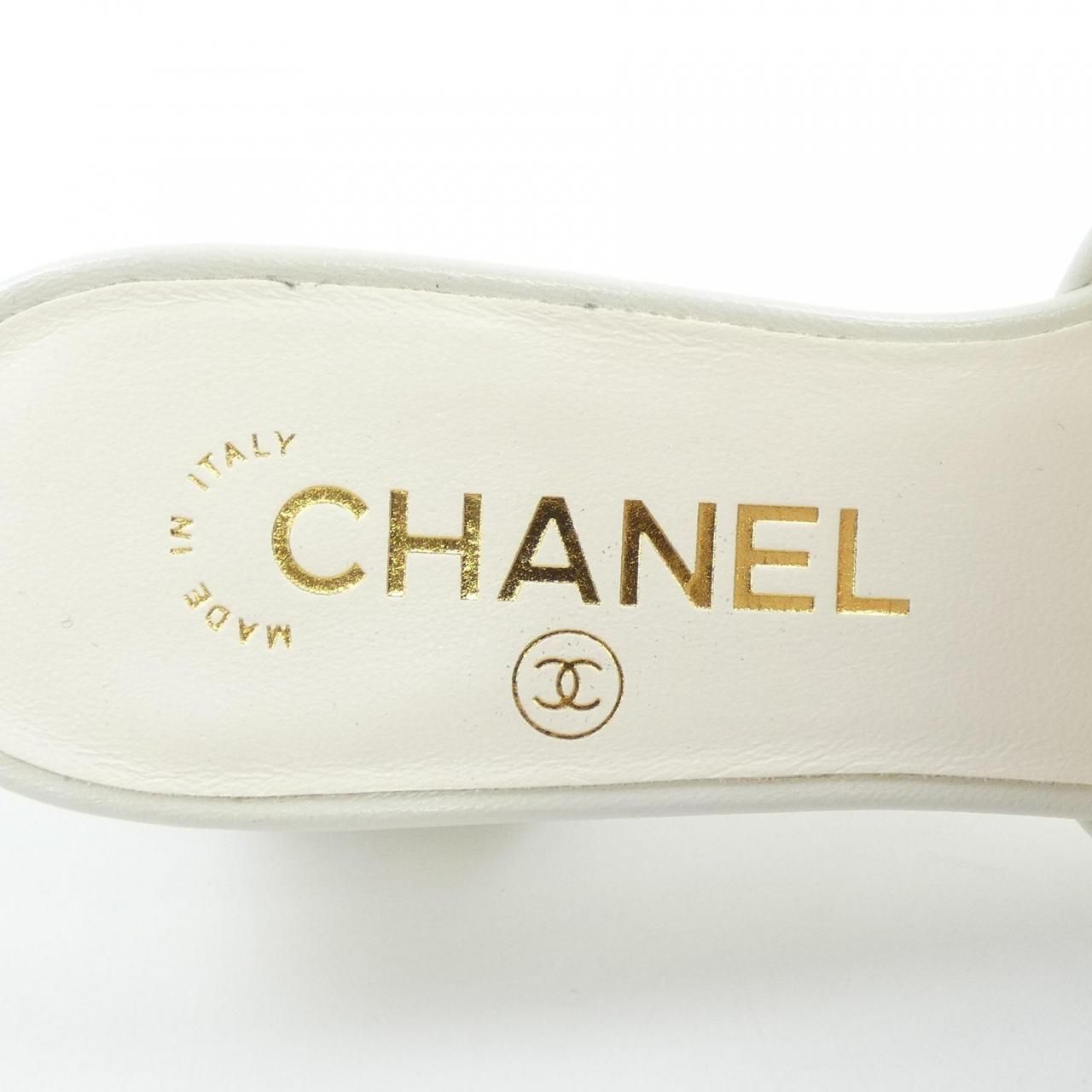 Chanel Sandals White — view 6