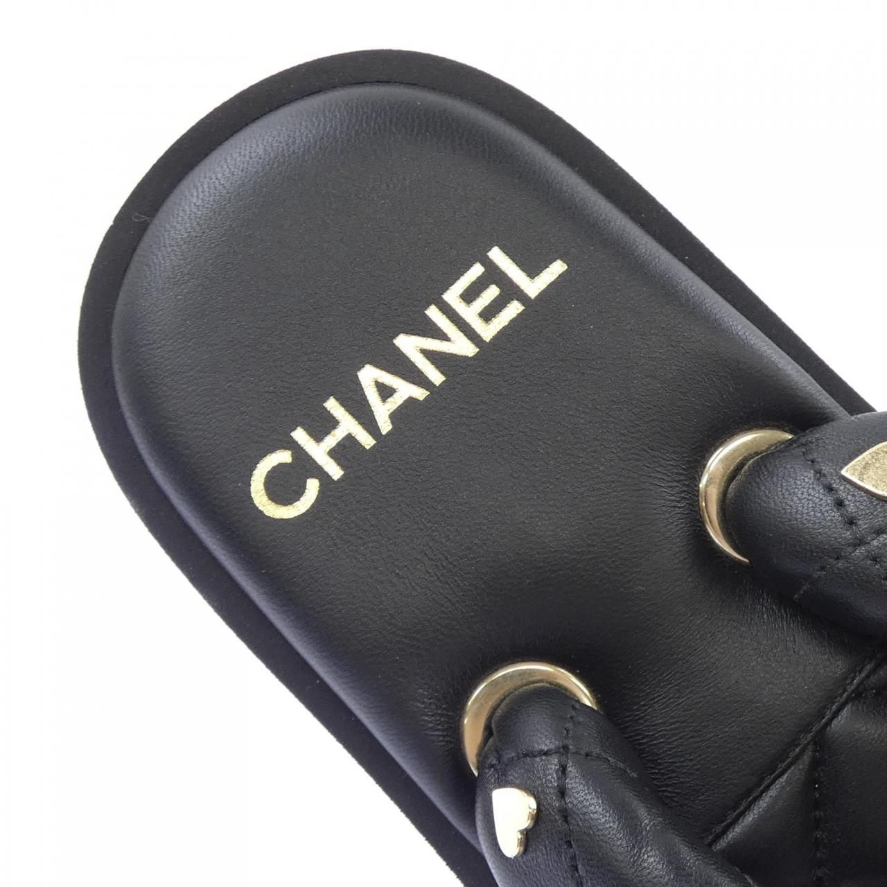 Chanel Sandals Black — view 6