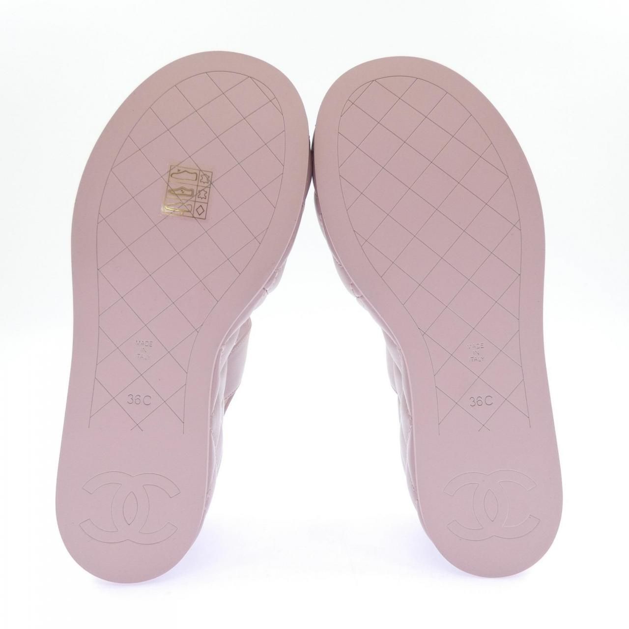 Chanel Sandals Pink — view 4