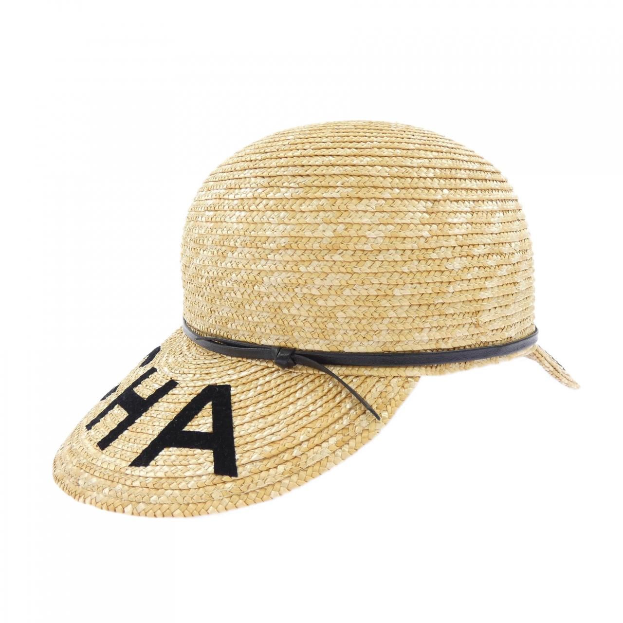 Chanel Straw Cap Hat