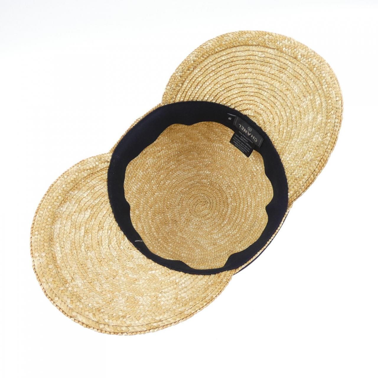 Chanel Straw Cap Hat — view 6