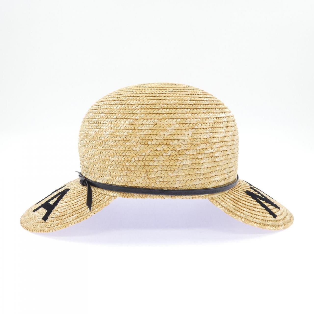 Chanel Straw Cap Hat — view 3