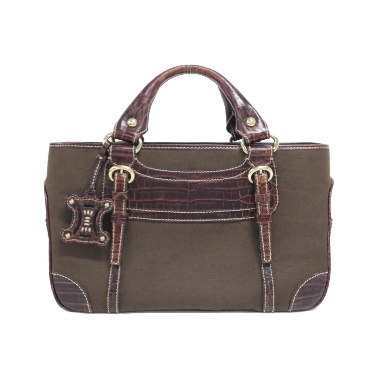 Celine Boogie Bag Handbag Brown