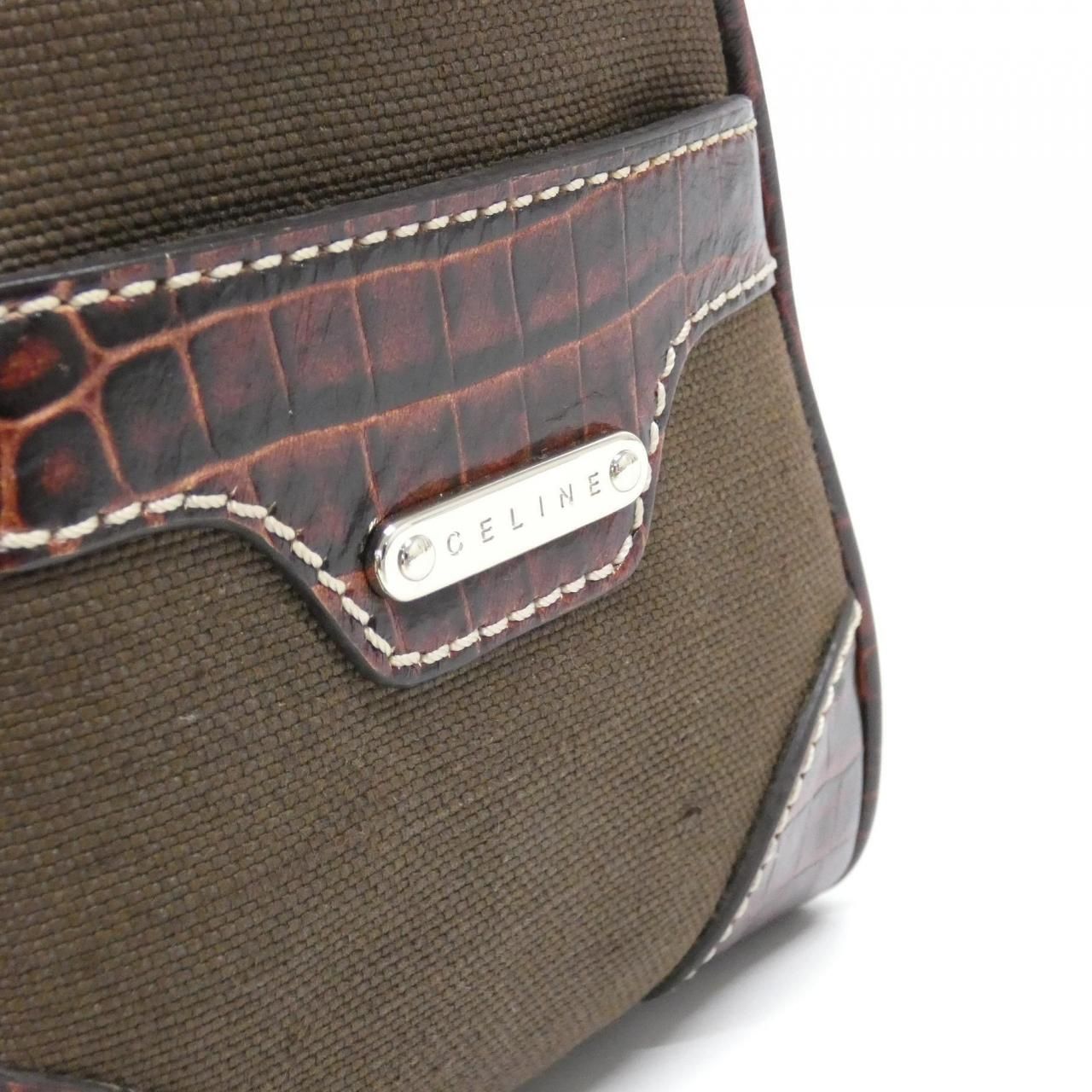 Celine Boogie Bag Handbag Brown — view 5