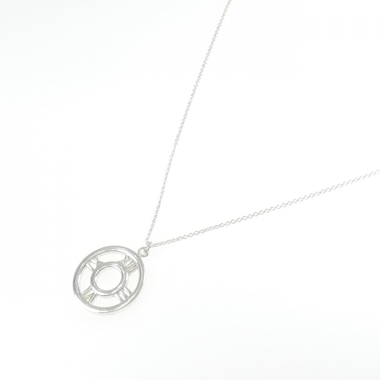 Tiffany & Co Atlas Open Medallion Necklace — view 2