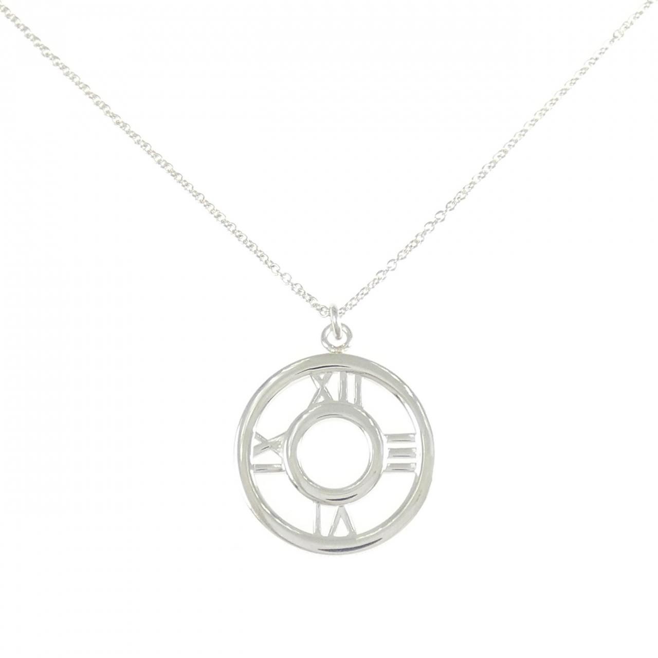 Tiffany & Co Atlas Open Medallion Necklace