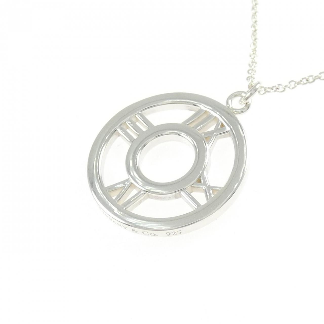 Tiffany & Co Atlas Open Medallion Necklace — view 4