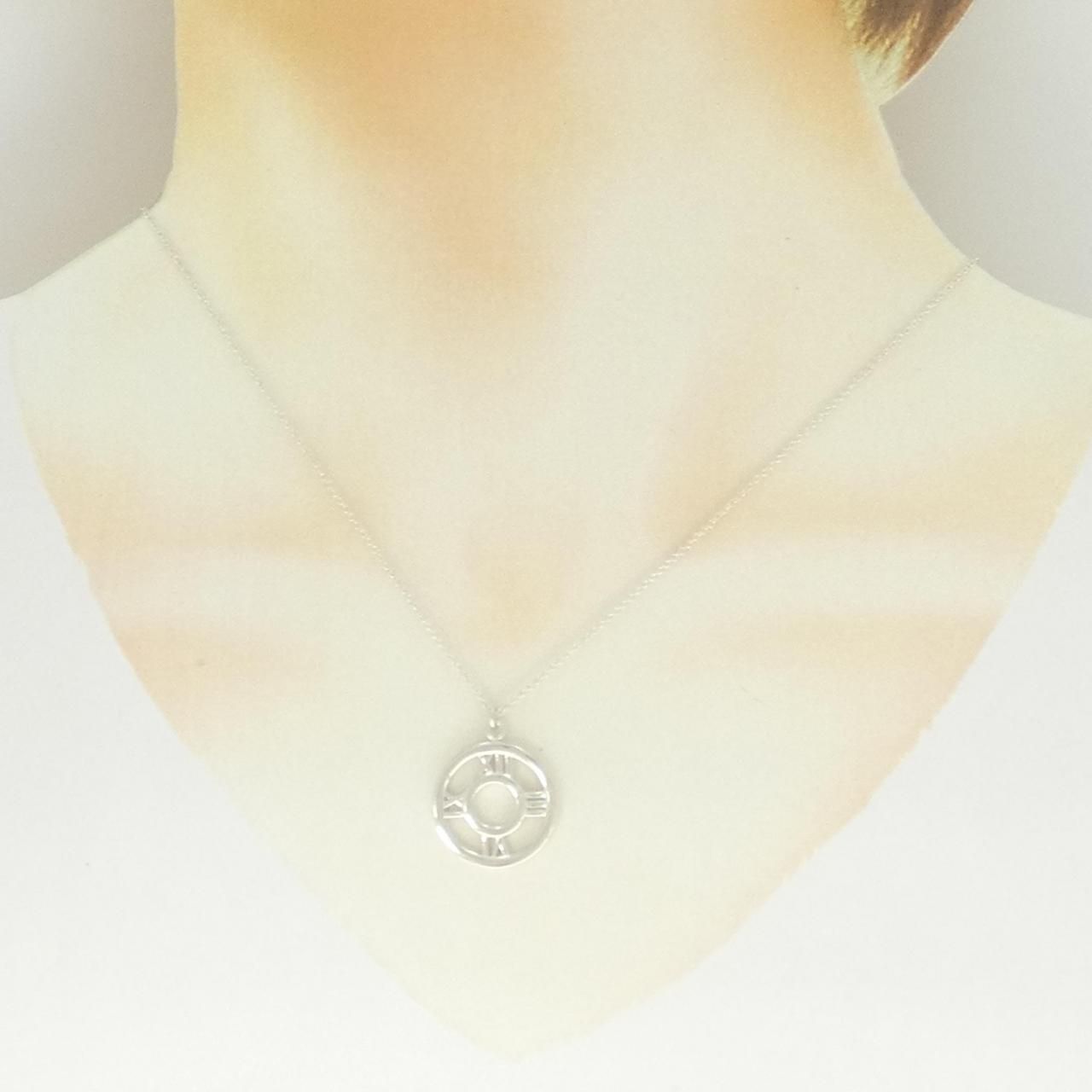 Tiffany & Co Atlas Open Medallion Necklace — view 6