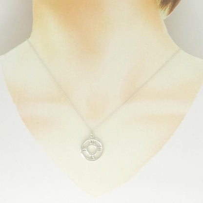Tiffany & Co Atlas Open Medallion Necklace — view 6