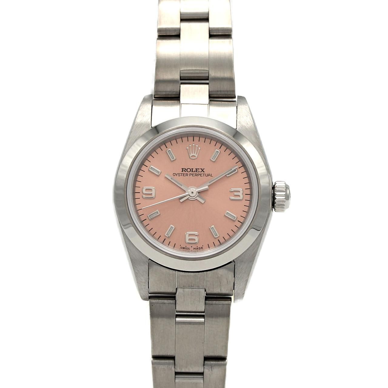 Rolex Oyster Perpetual SS Automatic Winding a Number Watch