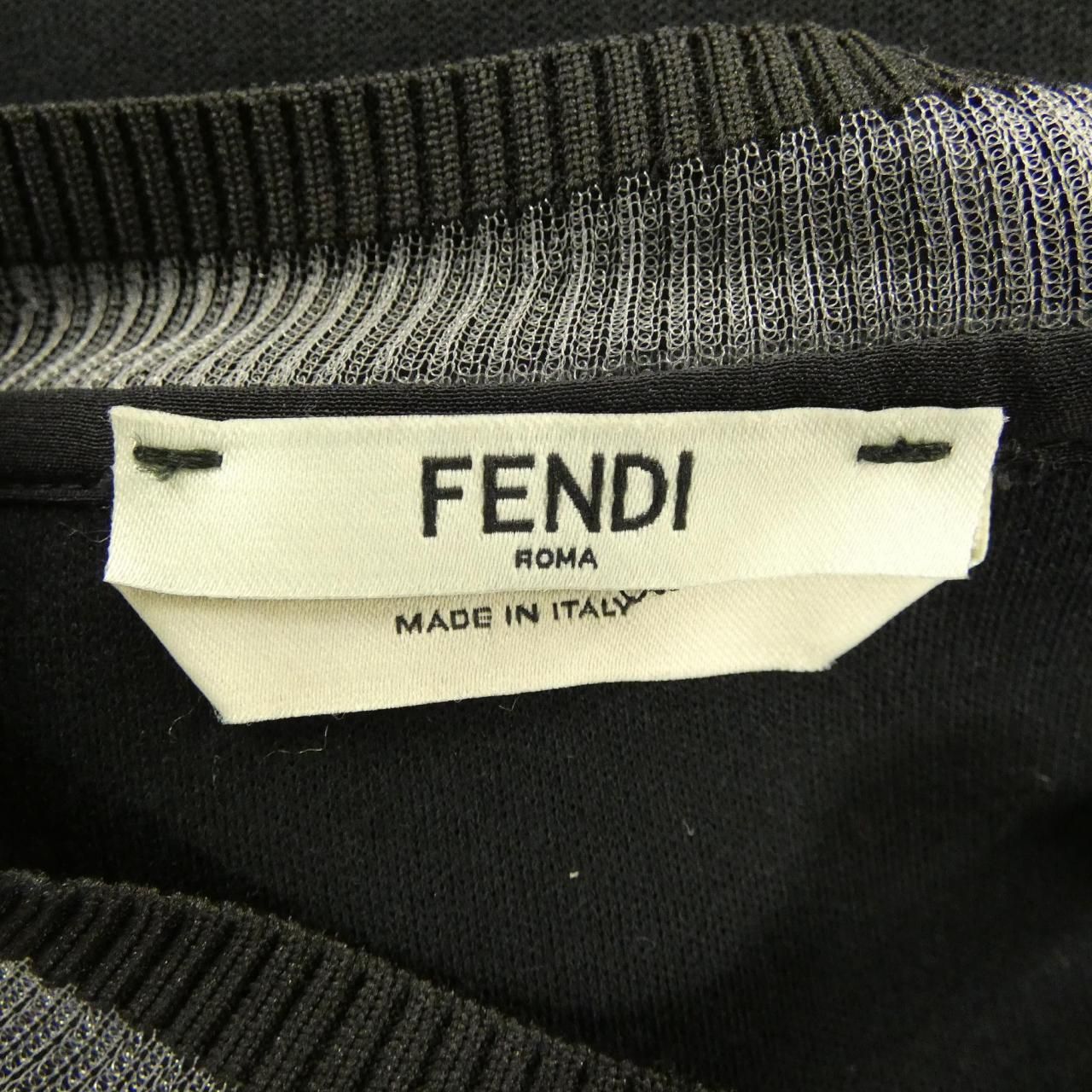 Fendi O2g Sweatshirt Black — view 5