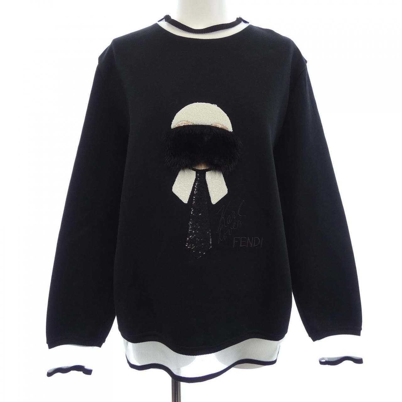 Fendi O2g Sweatshirt Black