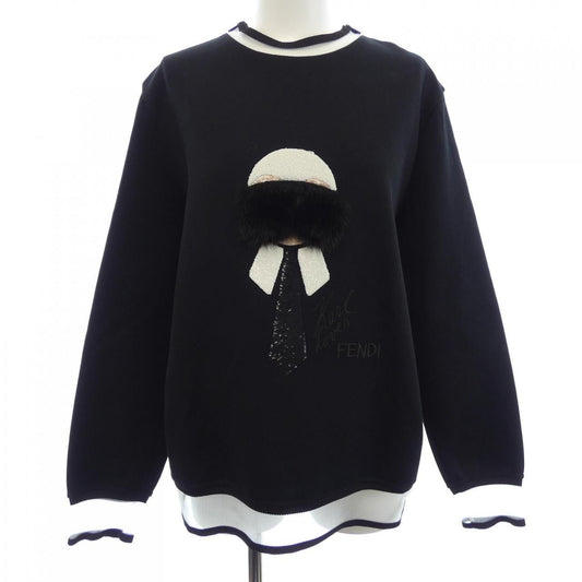 Fendi O2g Sweatshirt Black