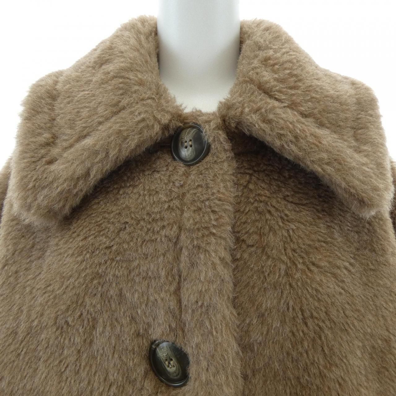 Max Mara Teddy Bear Cape — view 5