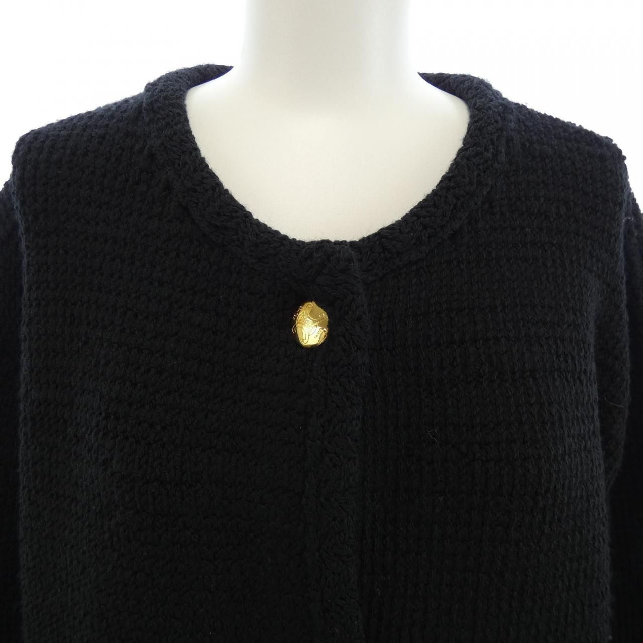 Celine Triomphe Button Cardigan — view 5